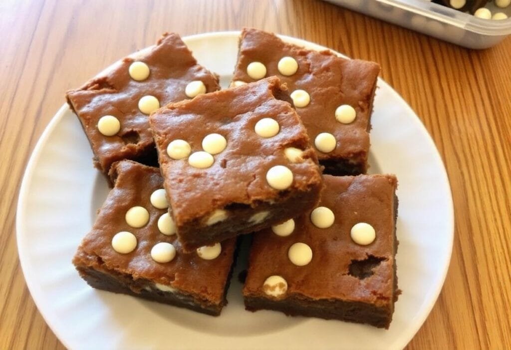 White Chocolate Chips Brownies