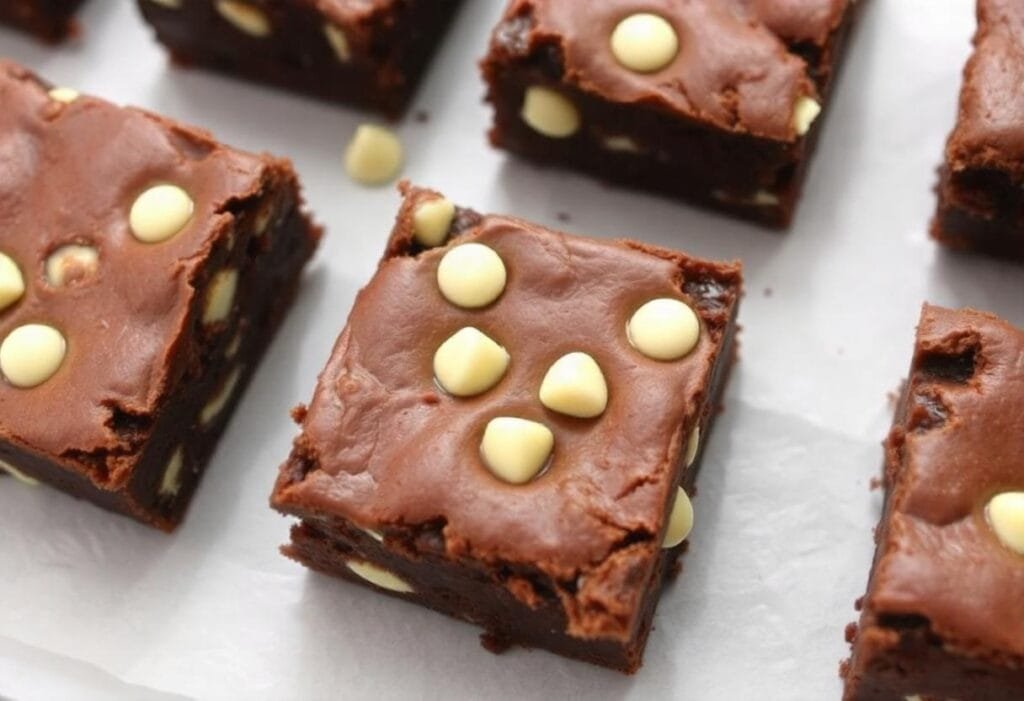 White Chocolate Chips Brownies