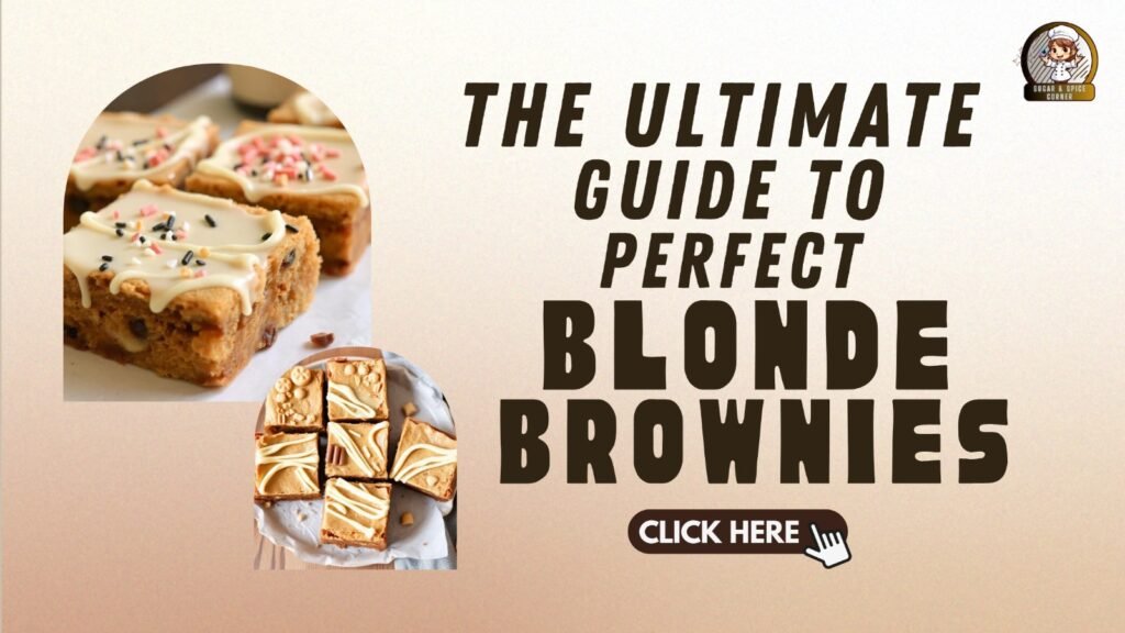 blonde brownies