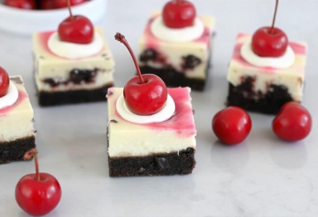 Cherry Cheesecake Brownies
