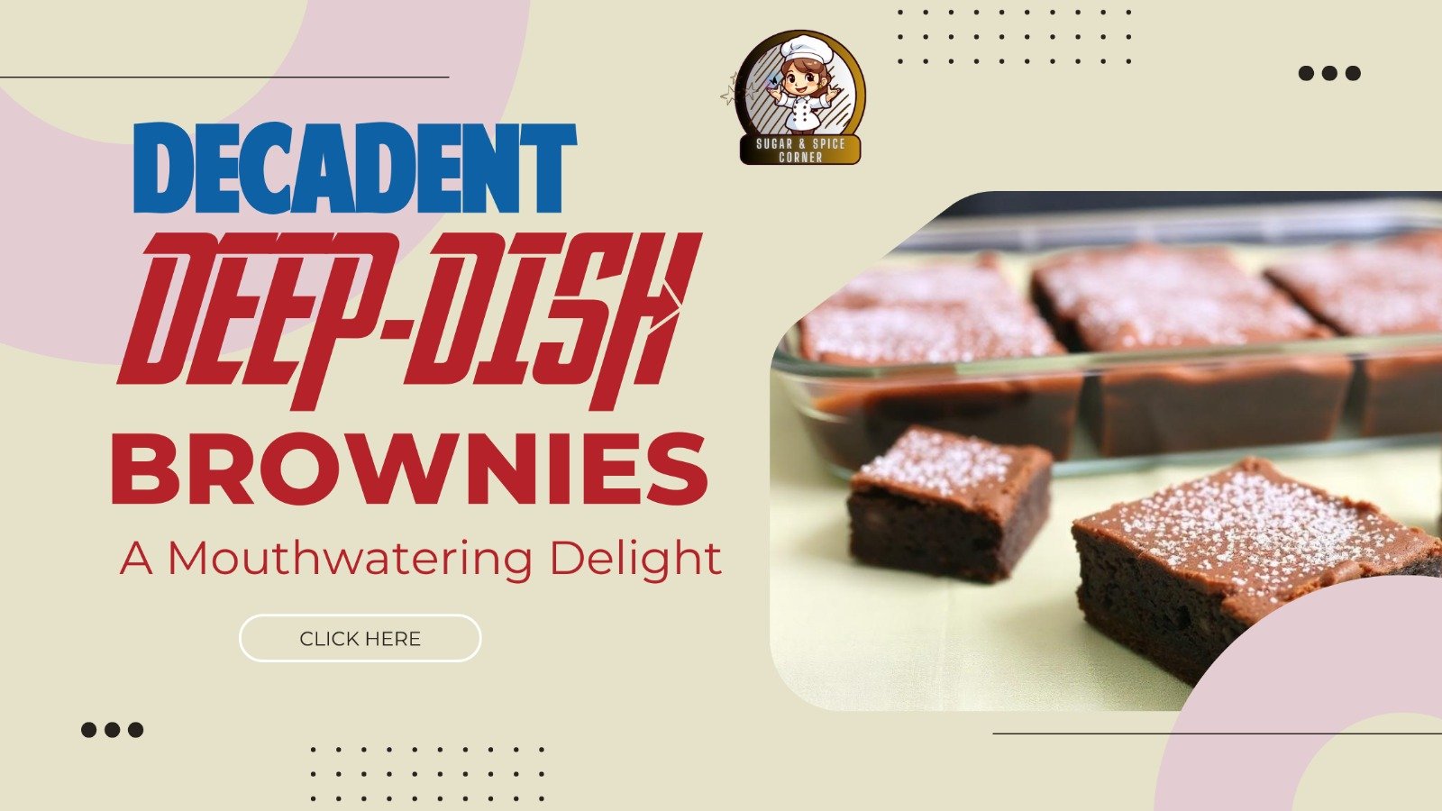 Deep-Dish Brownies