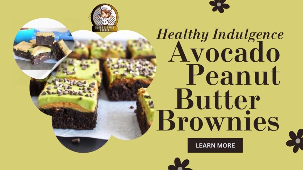 Avocado Peanut Butter Brownies