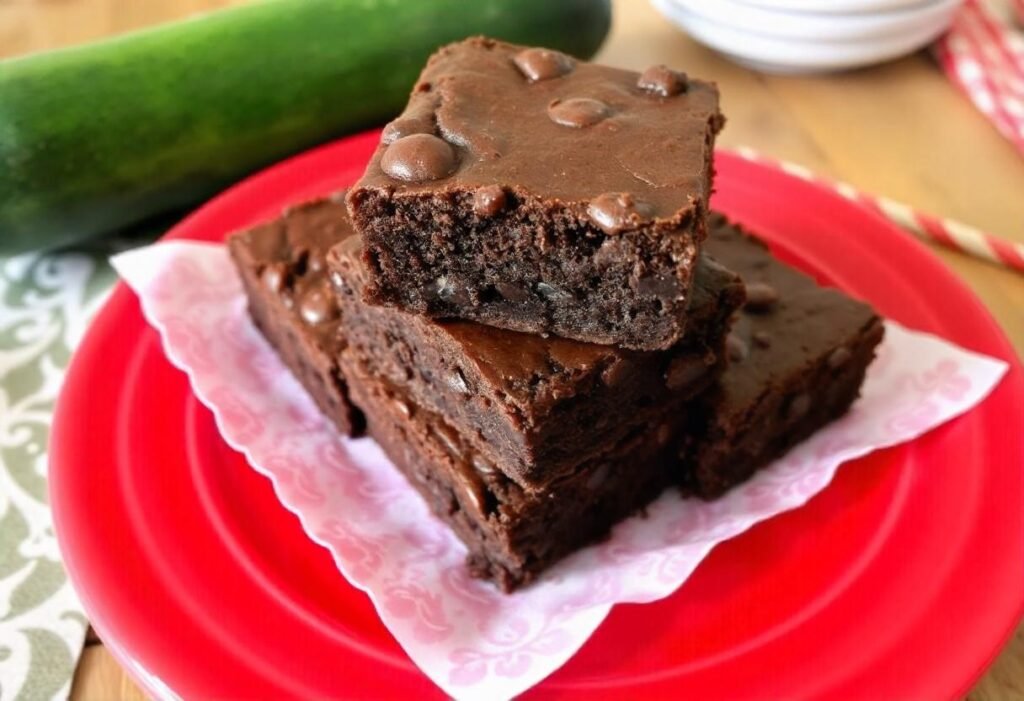 Grandma's Chocolate Zucchini Brownies
