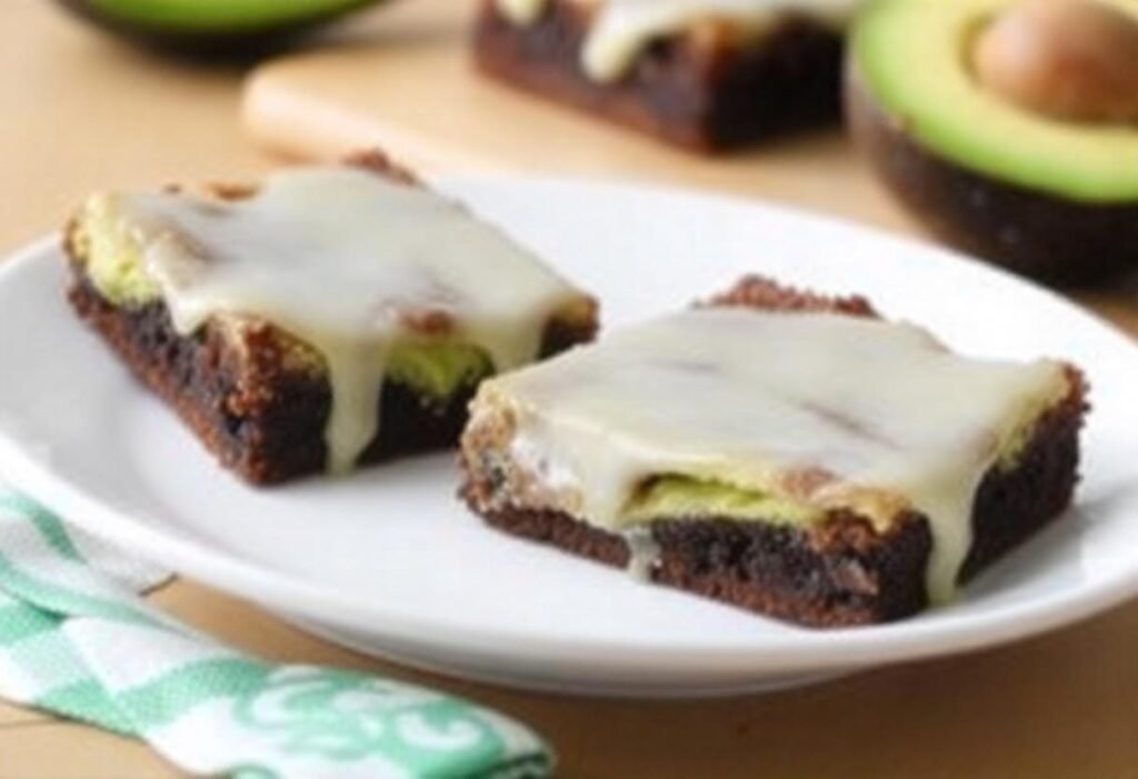 Rich and Gooey Avocado Brownies
