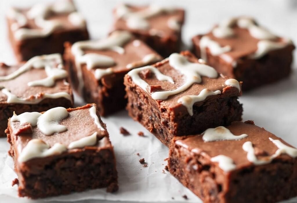 Scrumptious Frosted Fudgy Brownies
