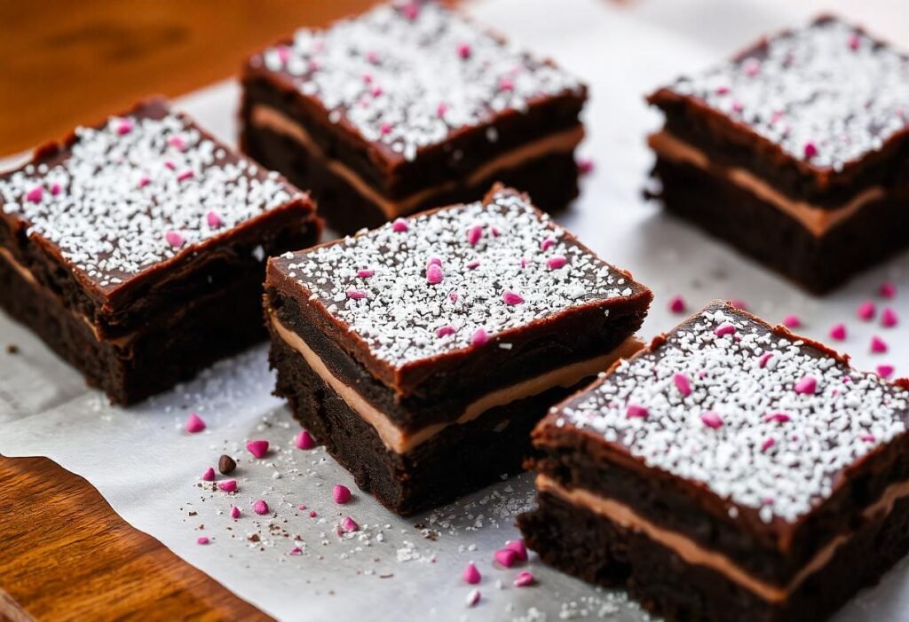 Layers Of Love Chocolate Brownies
