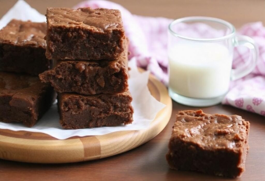 Fudgy Ginger Brownies
